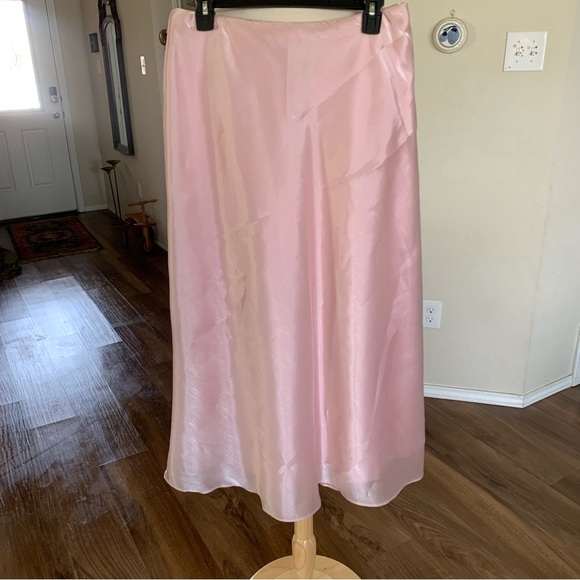 Jackie Jon pink midi skirt sz 4 - Picture 2 of 6